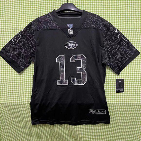 Nike San Francisco 49ers PURDY NFL Jersey Black#13 - Picture 1 of 8